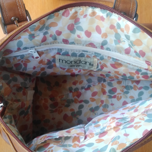 Mondani New York Women's saddle leather bag - Picture 5 of 5